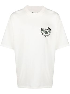 Represent logo-print T-shirt - White