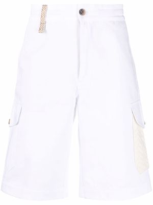 Missoni knee-length cargo shorts - White