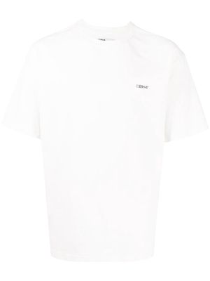 C2h4 logo-print T-shirt - White