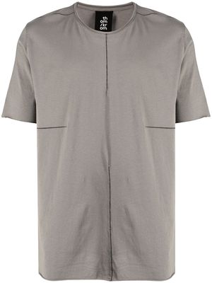 Thom Krom contrast-stitch T-shirt - Grey