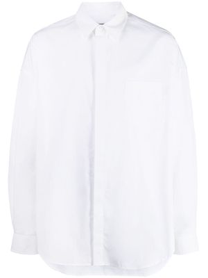 Juun.J Délicat oversived shirt - White