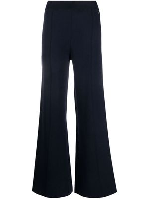 SONIA RYKIEL wide-leg knitted trousers - Blue