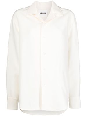 Jil Sander tiger-print blouse - White