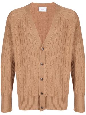 Erdem cable-knit cardigan - Brown