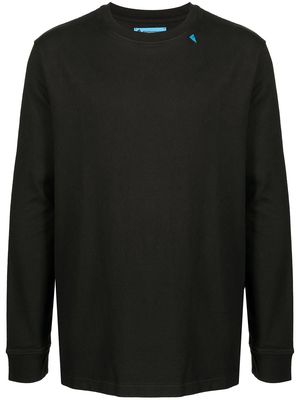 Klättermusen long-sleeve colour-patch T-shirt - Black