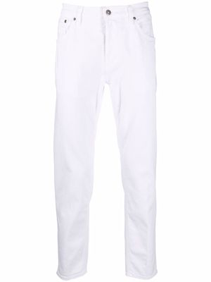 DONDUP mid-rise slim-fit jeans - White