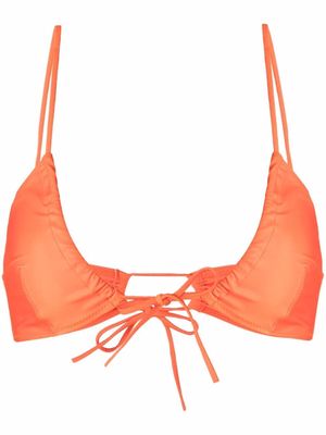 Jacquemus Tropea bikini top - Orange