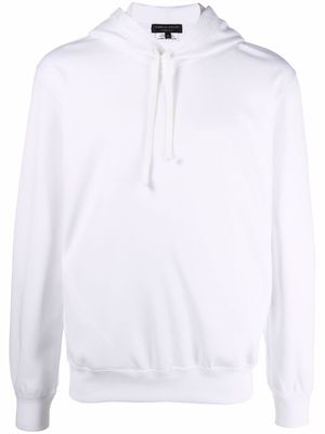Comme Des Garçons Homme Plus graphic-print pullover hoodie - White
