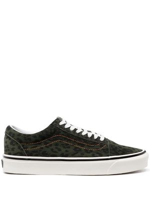 Vans leopard-print low-top sneakers - Green