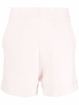 Allude high-waisted knitted shorts - Neutrals