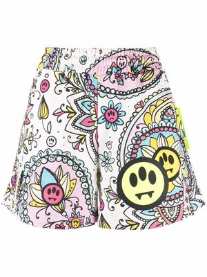 #Mumofsix paisley-print shorts - Neutrals