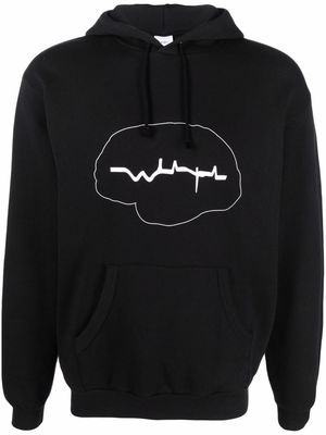 WTAPS Vibes print hoodie - Black