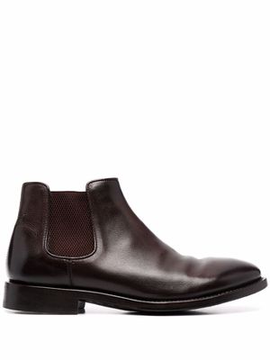 Alberto Fasciani Abel leather ankle boots - Brown