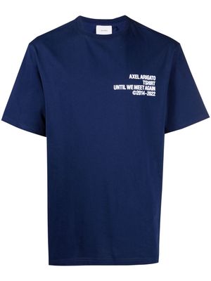 Axel Arigato Until We Meet Again T-shirt - Blue