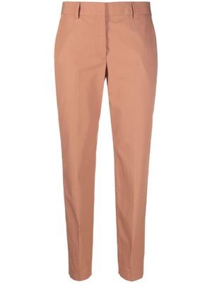 PAUL SMITH mid-rise tapered trousers - Brown