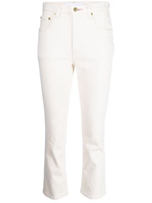 Tu es mon Tresor The Rose Quartz mid-rise skinny jeans - White