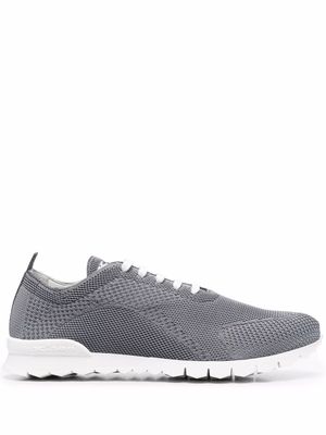 Kiton low-top mesh sneakers - Grey