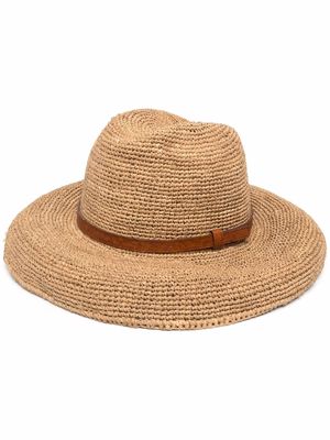 IBELIV Safari woven straw hat - Neutrals