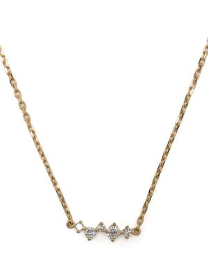 Ruifier 18kt yellow gold Scintilla Alpha Ray diamond necklace