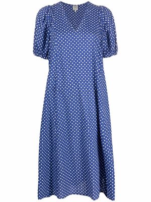Baum Und Pferdgarten Awa polka-dot print dress - Blue