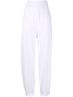 Khrisjoy high-waisted straight leg trousers - White