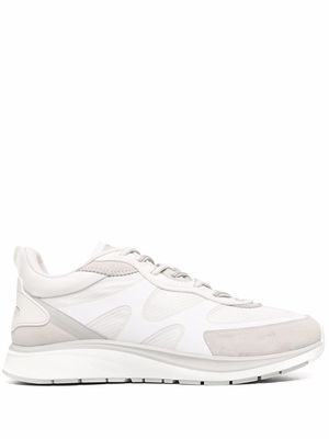 Z Zegna panel detail trainers - White