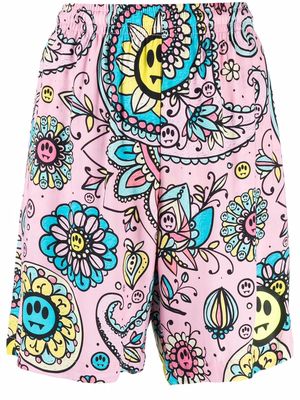 #Mumofsix paisley-print bermuda shorts - Pink