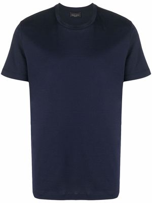 Roberto Collina round-neck cotton T-shirt - Blue