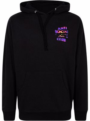 Anti Social Social Club Lava long-sleeve hoodie - Black