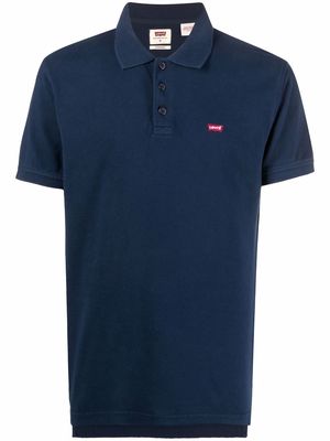 Levi's embroidered-logo polo shirt - Blue