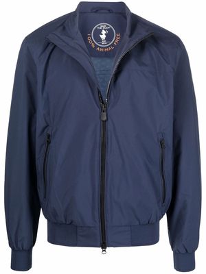 Save The Duck zip-up track jacket - Blue
