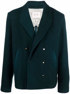 Nick Fouquet double-breasted fitted peacoat - Green