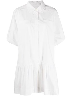 Jonathan Simkhai Standard cotton polin shirt dress - White