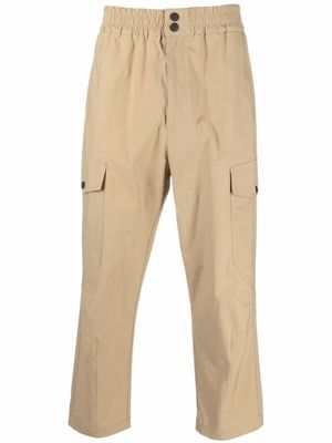 MSGM straight-leg cargo trousers - Neutrals