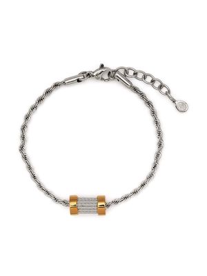 Charriol Forever Waves charm bracelet - Silver