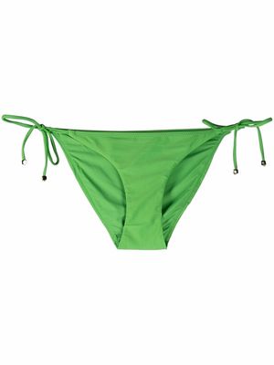 Nanushka side-tie bikini bottoms - Green