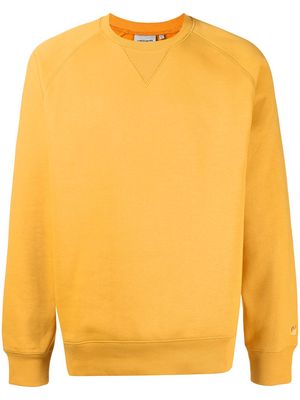 Carhartt WIP long-sleeved jersey-knit sweater - Yellow