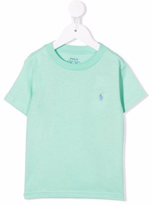 Ralph Lauren Kids logo-embroidered T-shirt - Green