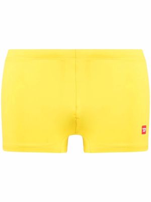 Diesel logo-print boxers - Yellow