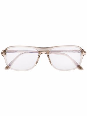 TOM FORD Eyewear FT5806B rectangular glasses - Neutrals
