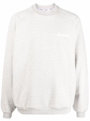 Sunnei Mini Logo Sweatshirt - Grey