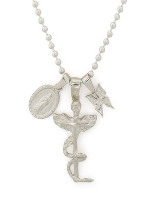 Martine Ali Damien charm necklace - Silver