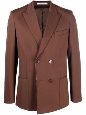 Valentino double-breasted blazer - Brown