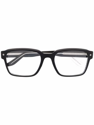 Snob Gran Fioeu clip-on glasses - Black