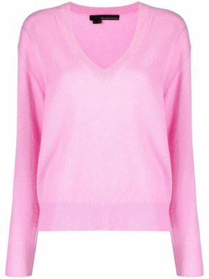 360Cashmere Ivy V-neck cashmere jumper - Pink