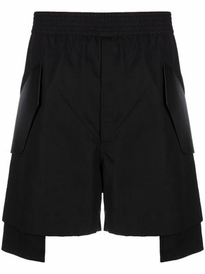 1017 ALYX 9SM oversized-pocket detail shorts - Black