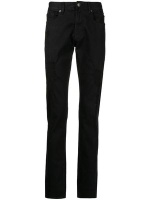 Armani Exchange slim-fit mid-rise jeans - Black