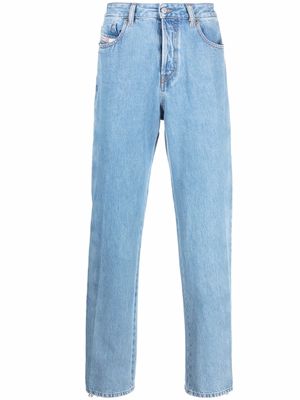 Diesel zip-up wide-leg jeans - Blue