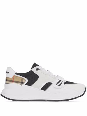 Burberry Vintage Check low-top sneakers - White