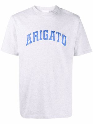 Axel Arigato logo-print cotton T-Shirt - Grey